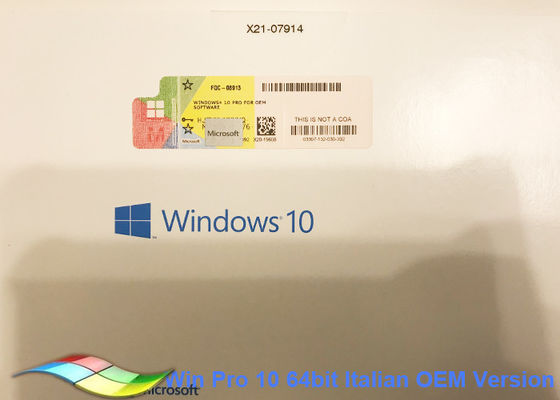 Trung Quốc Phiên bản đầy đủ Windows 10 Pro OEM Sticker 32bit Hệ thống Kích hoạt chính hãng nhà cung cấp