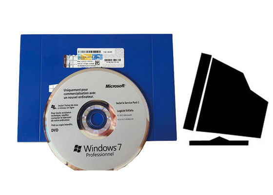 Trung Quốc 100% Bản gốc Windows 7 Gói Pro COA X20 Phần mềm Pháp ngữ nhà cung cấp