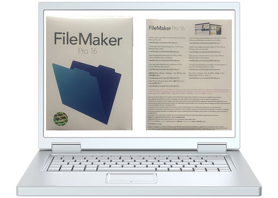 Trung Quốc Gói Hộp Bán lẻ Chính hãng Đa Ngôn ngữ MAC FileMaker Pro 16 nhà cung cấp