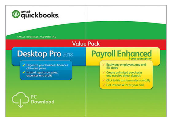 Trung Quốc Quickbooks Pro 2017 Với hệ thống kế toán trả lương nhà cung cấp