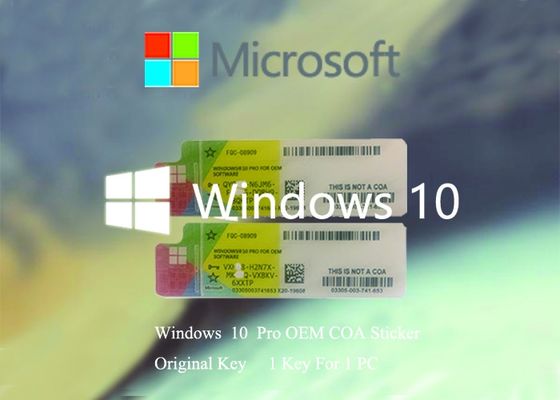 Trung Quốc Bản gốc Windows 10 Sản phẩm làm việc chính Phần mềm KEY Multi Language nhà cung cấp
