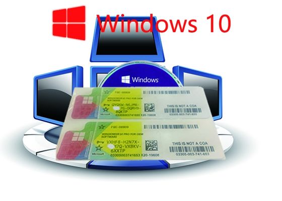 Trung Quốc Hệ điều hành 32 bit 100% Authentic Windows 10 Pro COA Sticker Kích hoạt Trực tuyến nhà cung cấp