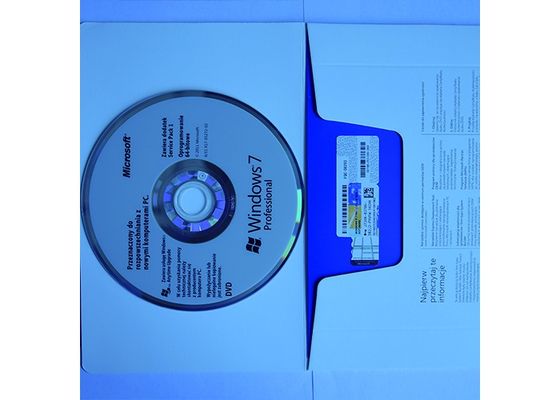 Trung Quốc Hệ điều hành Microsoft Windows 7 Professional Dvd / Khóa sản phẩm W7 nhà cung cấp