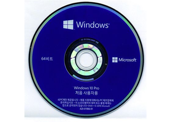 Trung Quốc Bản gốc Windows 10 Professional 64 Bit Hệ điều hành Dvd Hệ thống Chính hãng nhà cung cấp