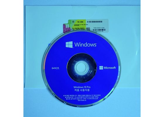 Trung Quốc Phiên bản đầy đủ Microsoft Windows 10 Pro 64 Bit Hệ điều hành Kích hoạt Trực tuyến nhà cung cấp