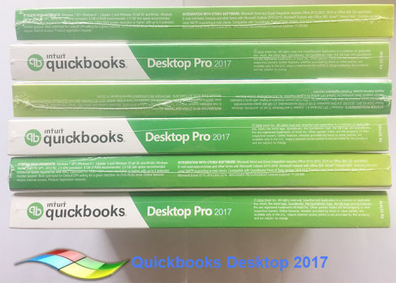 Trung Quốc Phiên bản cũ QuickBooks Desktop 2017 Phần mềm 1-Người dùng, Quickbooks Pultered Payroll nhà cung cấp