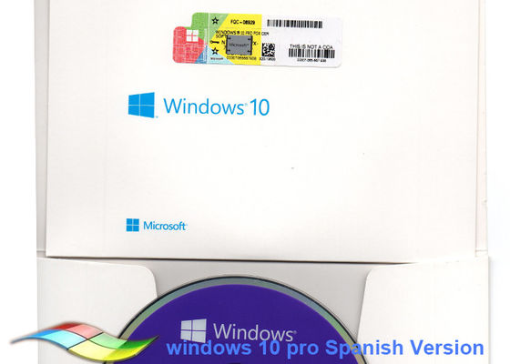 Trung Quốc Phiên bản tiếng Tây Ban Nha Windows 10 Oem Sticker Dành cho máy tính cá nhân Windows Coa Sticker nhà cung cấp