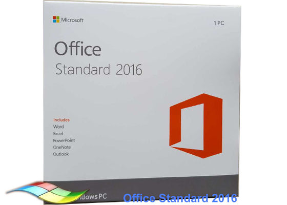 Trung Quốc Microsoft Office 2016 tiêu chuẩn DVD gói bán lẻ Windows Hệ điều hành Đối với máy tính nhà cung cấp