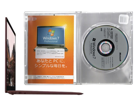 Trung Quốc 100% phần mềm hệ thống gốc Windows 7 / Win 7 Fpp DVD Media nhà cung cấp