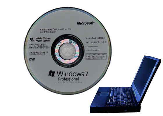 Trung Quốc FPP Genuine Windows 7 Pro Pack 64bit Chuyên gia PC Windows 7 Oem Dvd nhà cung cấp