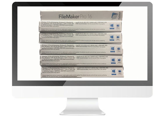 Trung Quốc Gói FPP Tiếng Anh / Tiếng Pháp FileMaker Pro Windows MAC Phần mềm chính hãng nhà cung cấp