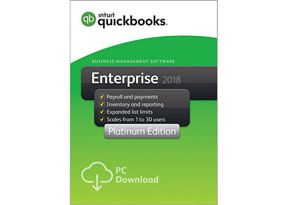 Trung Quốc 100% tổng số bản gốc Quickbooks Enterprise Platinum 2018 Tải xuống máy PC nhà cung cấp