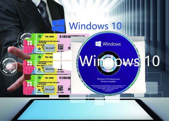 Trung Quốc Genuine Windows 10 Product Key X20 Online Kích hoạt Multi Language COA Sticker nhà cung cấp