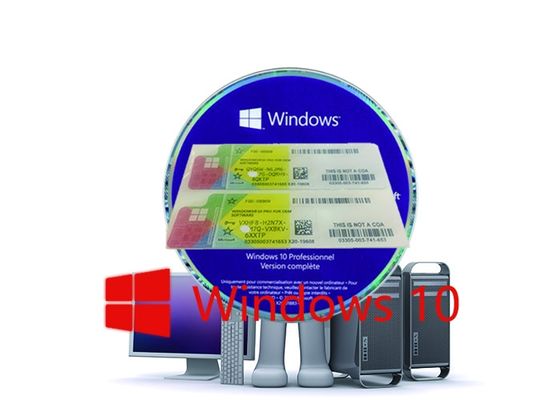 Trung Quốc 100% Khóa nối tiếp hoạt động Windows 10 Khóa sản phẩm 64 bit Phiên bản đầy đủ Kích hoạt trực tuyến, Nhãn dán Coa Windows 10 Pro nhà cung cấp