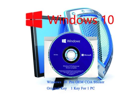 Trung Quốc Windows 10 Pro COA Sticker Làm việc Serial Key Tùy chỉnh FQC 64bit / 32 bit Hệ thống nhà cung cấp