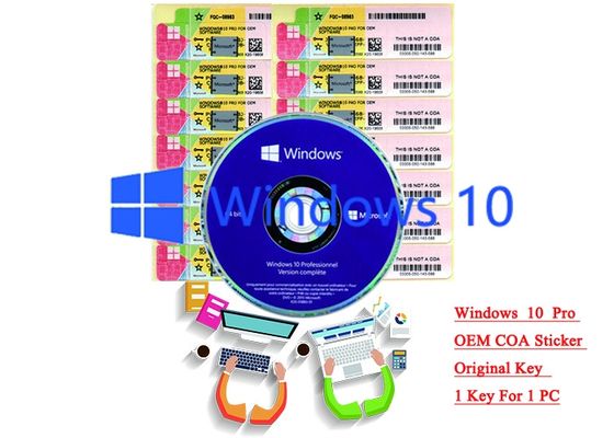 Trung Quốc 32/64 bit Windows 10 Sản phẩm Key Sticker Win 10 Pro COA X20 trực tuyến Kích hoạt nhà cung cấp