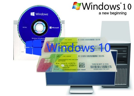 Trung Quốc Windows 10 thương hiệu mới nhà OEM gói, tùy chọn ngôn ngữ máy tính 100% ban đầu nhà cung cấp
