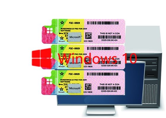 Trung Quốc Microsoft Win 10 Pro mã khóa sản phẩm, Windows 10 sản phẩm Key Sticker toàn cầu cho máy tính nhà cung cấp