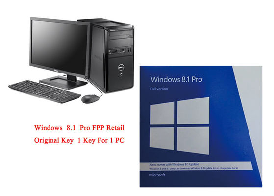 Trung Quốc PC Phiên bản đầy đủ Microsoft Windows 8.1 Pro 64 Bit Phần mềm trực tuyến Kích hoạt nhà cung cấp