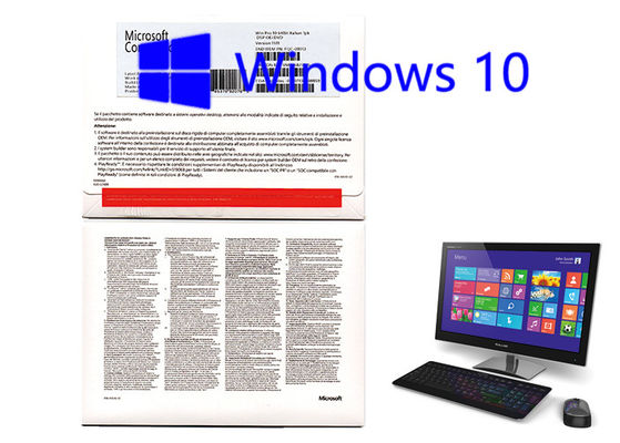 Trung Quốc Microsoft Windows 10 Pro OEM Unused Key Ý Ngôn ngữ thương hiệu mới kích hoạt phần mềm trực tuyến nhà cung cấp